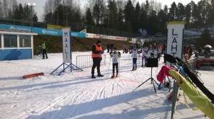 Matti lähdössä radalle