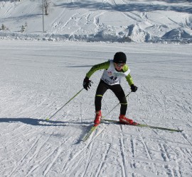 Matti viimeisen nousun puolessä välissä.
