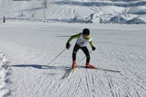 Matti viimeisen nousun puolessä välissä.