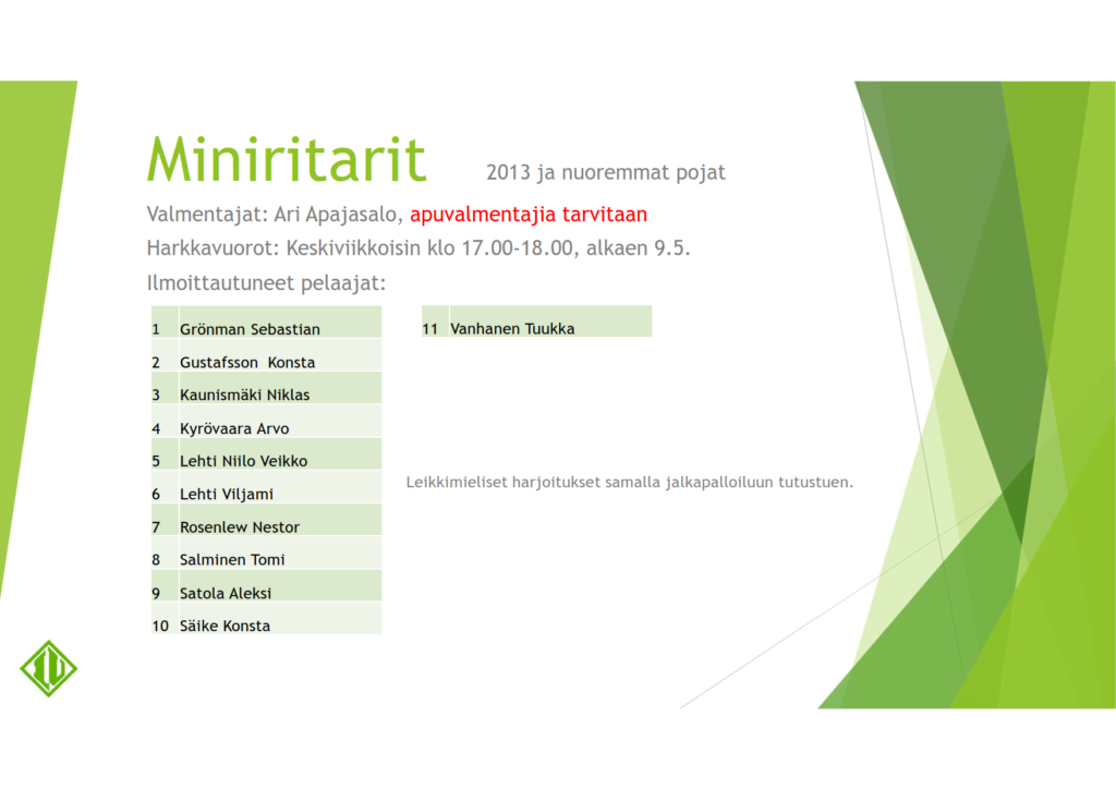 Luvian Vedon jalkapalloinfo 2018_5