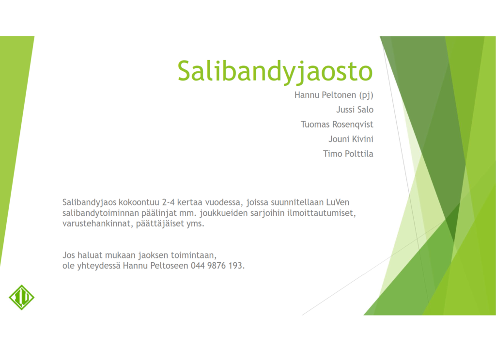 Luvian Vedon salibandyinfo 2018_2