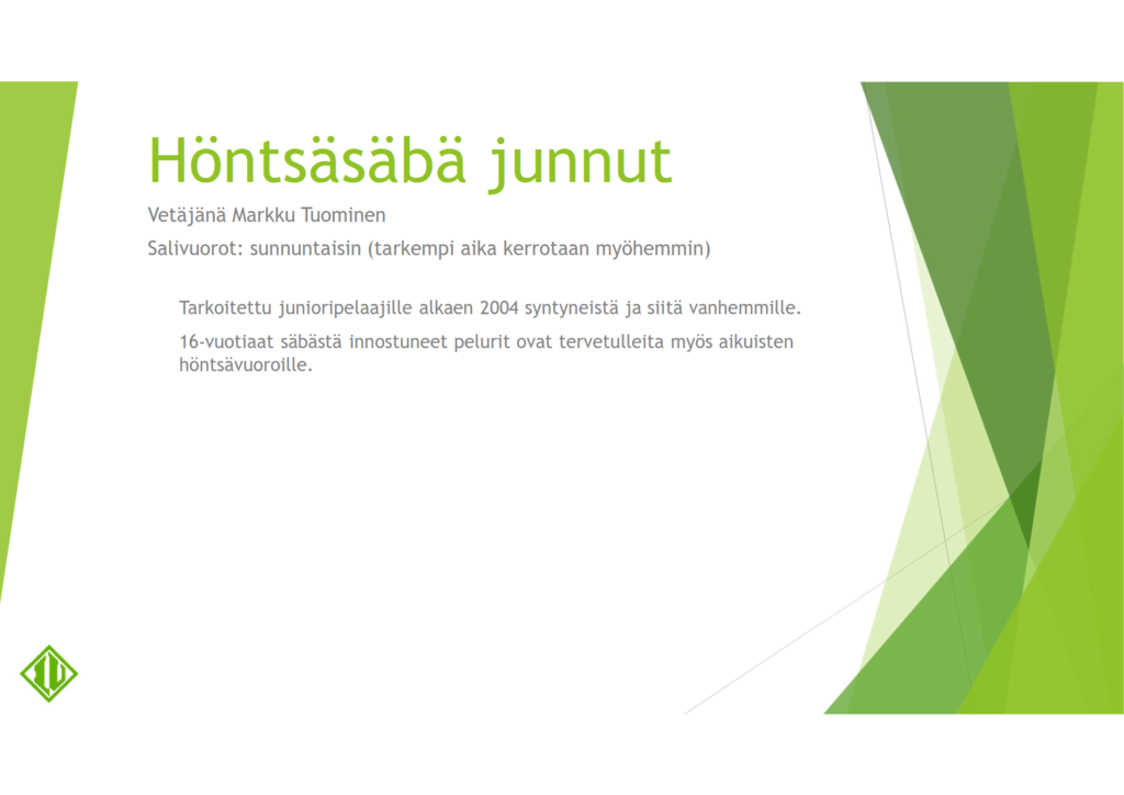 Luvian Vedon salibandyinfo 2018_8